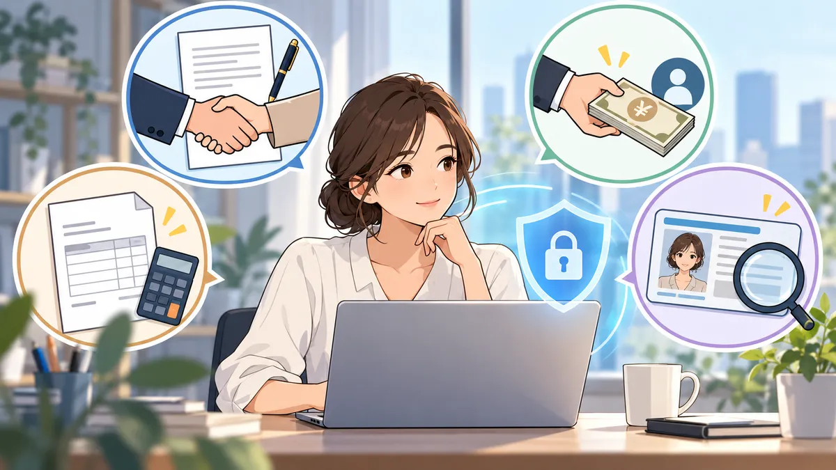 クラウドソーシングで本名はバレる？氏名が相手に渡る4つの場面